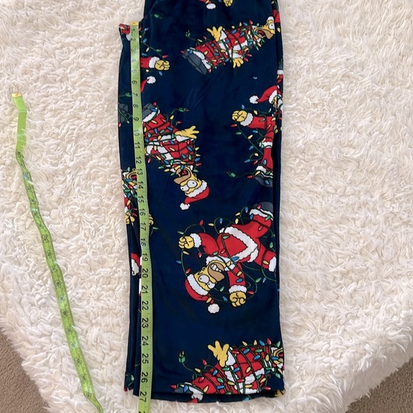 Simpsons Christmas Pajama Pants - Picture 9 of 10